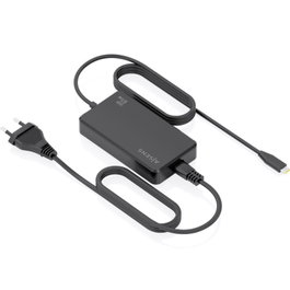 Aisens Cargador de sobremesa GaN 65W USB-C PD3.0 con cable de 1.8m, Negro